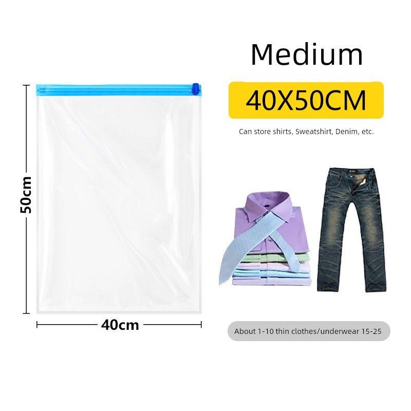 Travel Hand Roll Compression Bag Vacuum Buggy Bag No Pumping Business Trip For Home Luggage Clothing Clothes Storage and Carrying