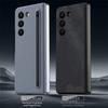 Voor Samsung Galaxy Z Fold 8 Ultra / 7 6 5 4 3 360 Volledig Schermbeschermer Gehard Glas Harde PC Vouwbare Cover Met Stylus Penhouder