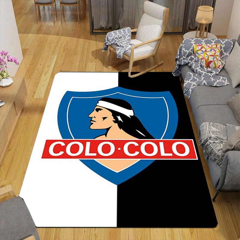 colo colo logo Rug Floor Mat for Living Room or Bedroom Soft and Comfortable Carpet a Gift for Birthday and Holiday.MFF0918038