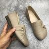 Femmes Lefu Chaussures Plates Femmes Confort Antidérapantes Souples Oxford Couleur Unie Chaussures de Maman Nouvelle Mode Cuir Chaussures Plates Printemps Été