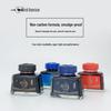 Ostrich Non-Carbon Ink for Series 5 Fountain Pens, Waterproof, Erasable, Red/Black/Pure Blue.