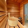 Bathroom Natural Sauna Barrel Bucket with Inner Liner Supplies Accessories for Sauna Room