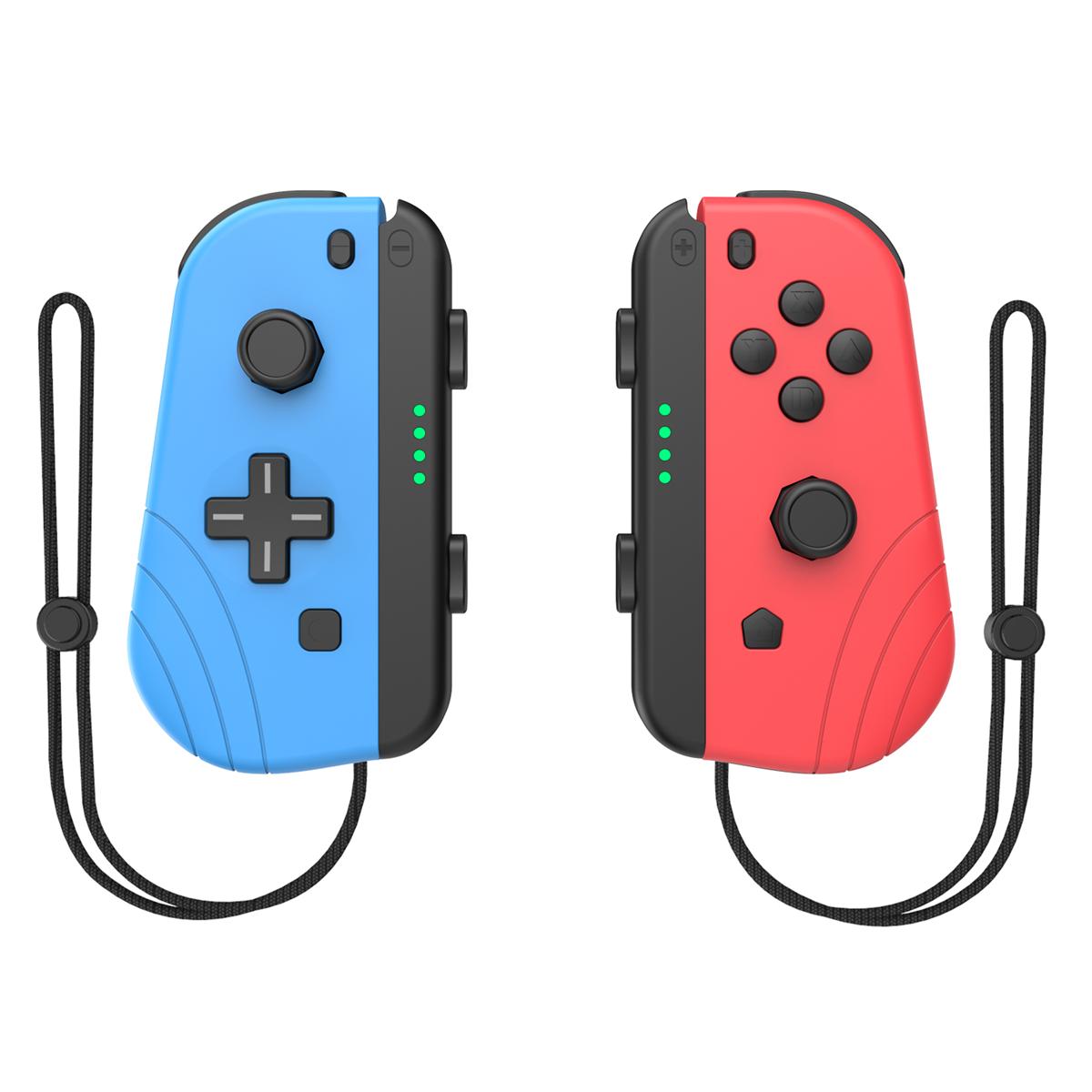 

Беспроводной контроллер Joycons STORM WYRM для переключателя/OLED, включающий функции вибрации и сенсора с ручными тросами