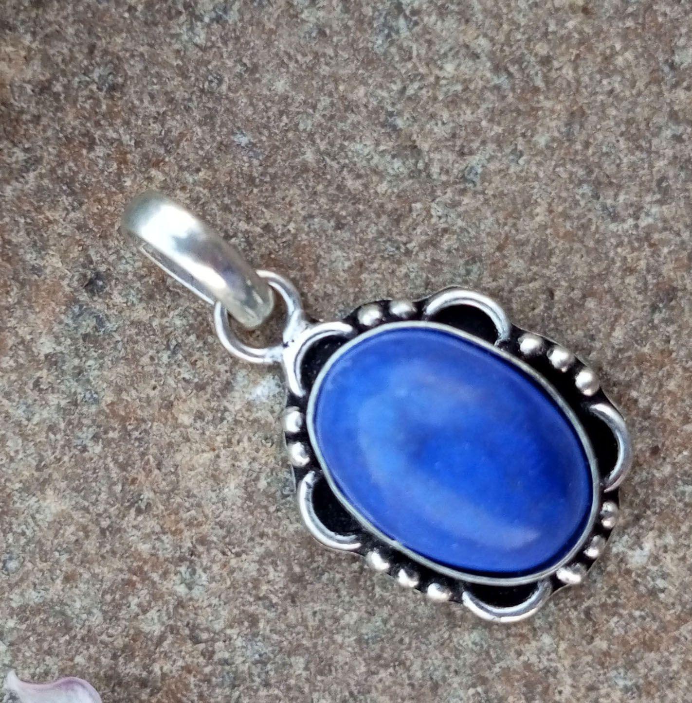 

OnyxGemstone 925 стерлингового серебра с покрытием 1шт кулон Chris-r322