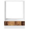 Hanging Cabinet Reclaimed Wood Look 60 X 46 X 81.5 Cm Engineered Wood