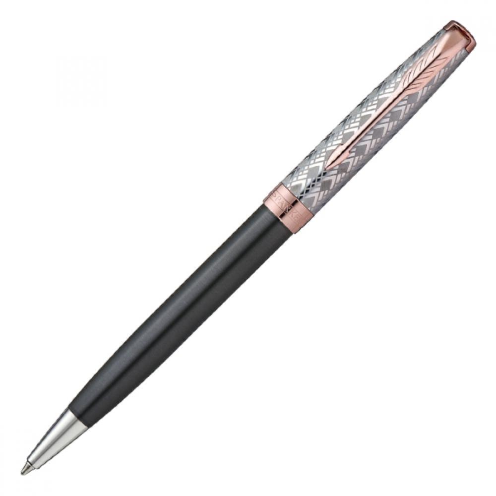 

Кулькова ручка Parker Sonnet Premium Metal And Grey Pgt