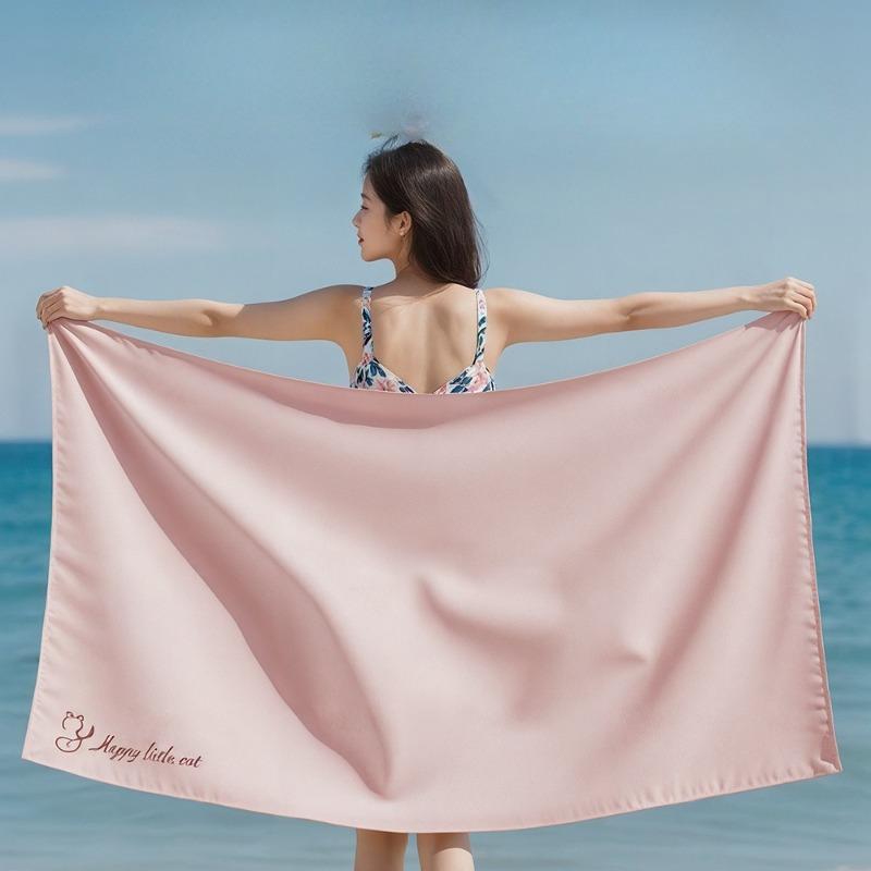 Sun-protective Beach Towels, Quick-drying Towels, Absorbent Microfiber Bath Towels, Waterproof Shawls, Swimming Towels