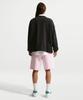 NIKE Sportswear Club Oversized French Terry Crewneck Sweatshirt M - Black:White / If0748-010