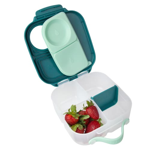 b.box (Bee Box) Leak-Resistant 1L Lunch Box, Dessert, Serves 1-2, Kids & Adults, Dishwasher Safe [Authentic b.box Product] [Mini Lunch Box]