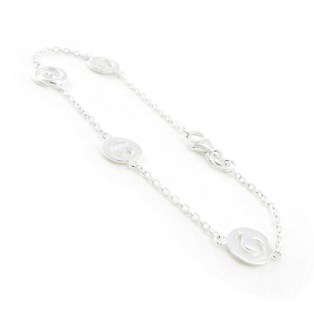 Les Trésors De Lily [I9095] - Silver Bracelet 'Choréographie' Silver (rhodium-plated) - 10 Mm