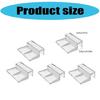 8Pieces Frameless Aquariums Lid Clip Easy Installation Acrylic Support for FishTanks Aquariums Cover Holder Brackets