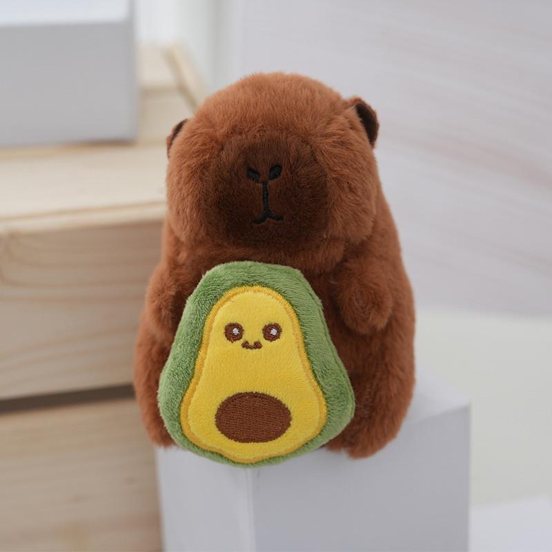 Quality Premium Capybara Plush Keychain With Soft Pp Cotton Filling Ideal For Gifts Kids