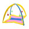 Tenda Provocadora para Gatos Sino Bola Dobrável Cama para Gatos Tenda Divertida Brinquedo Fofo para Gatos e Animais de Estimação Tenda para Gatos de Interior com Brinquedo Pendurado Portátil Respirável