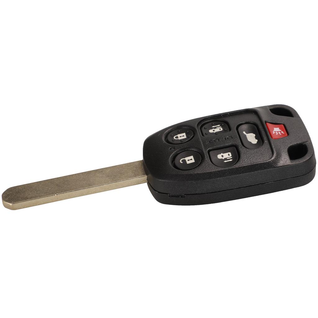 Jingyuqin 5/6Buttons Car Key Case Cover Fob For Honda Odyssey 2011 2012 2013 2014 Remote Key Shell Case Fob