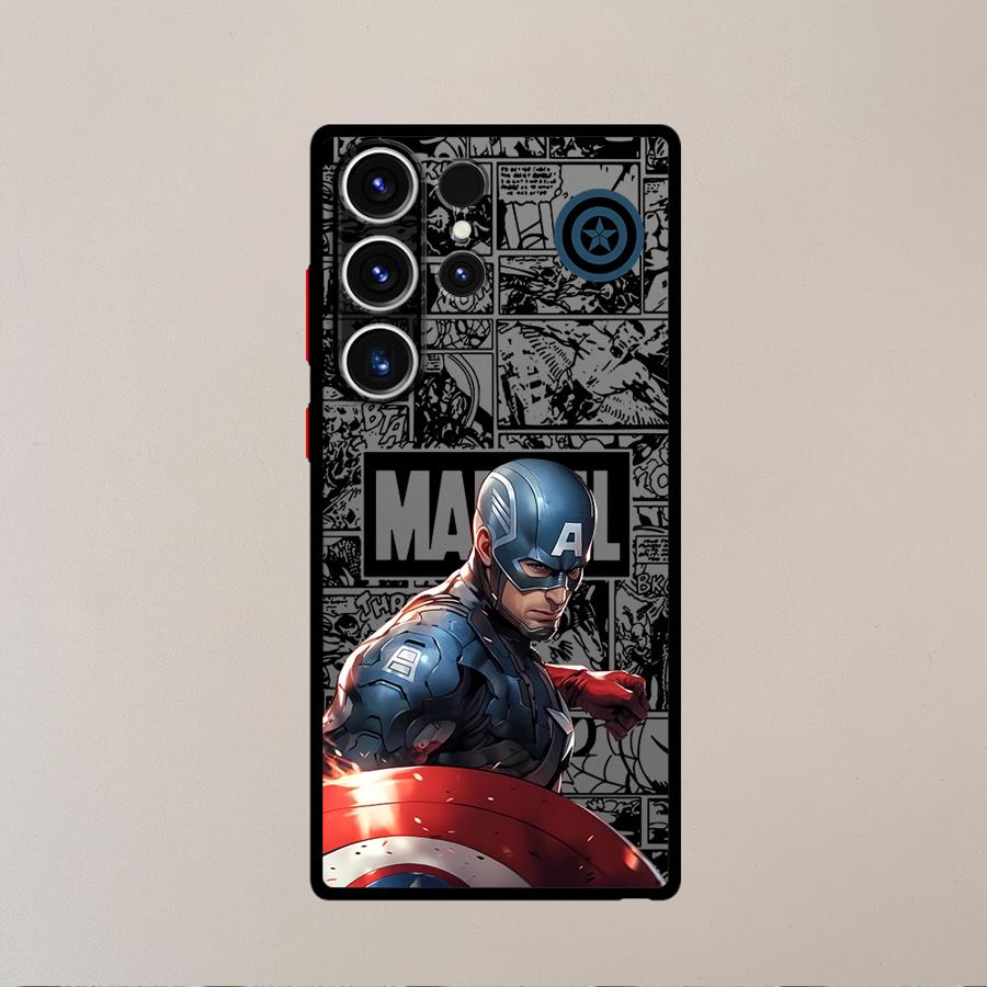 Marvel Deadpool Sipiderman Funda Phone Cover Case for Samsung Galaxy S26 S25 Ultra S20 S24 Plus S22 Note 20 10+ S21 S23 FE