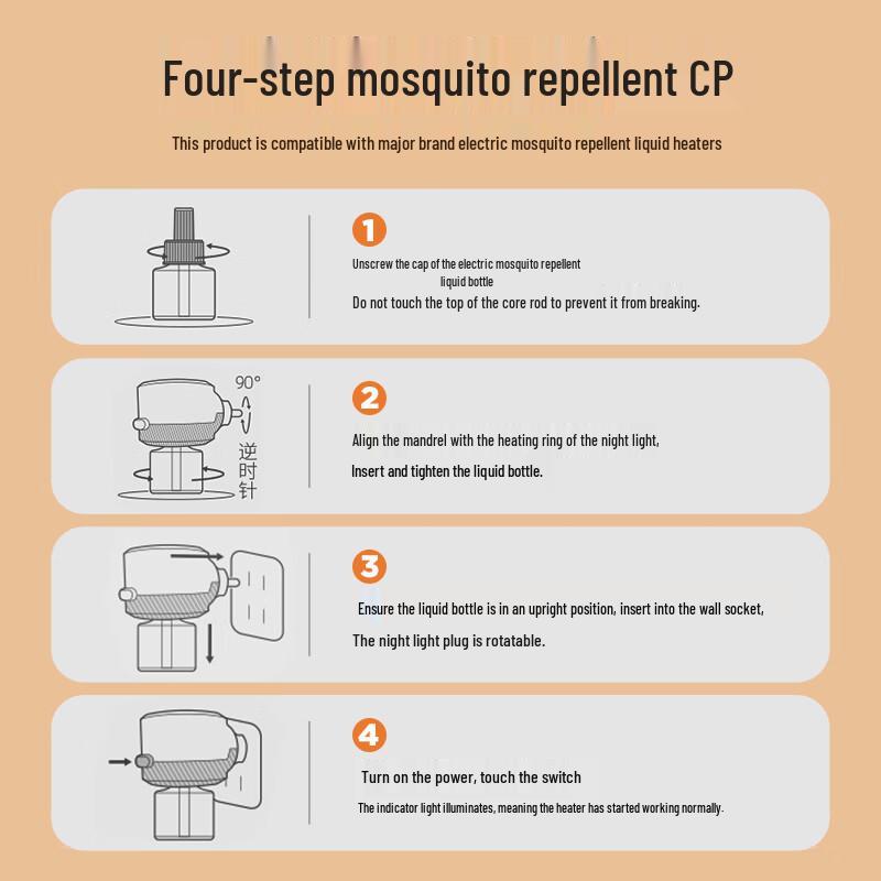 Derembo Electric Mosquito Repellent Liquid Refill