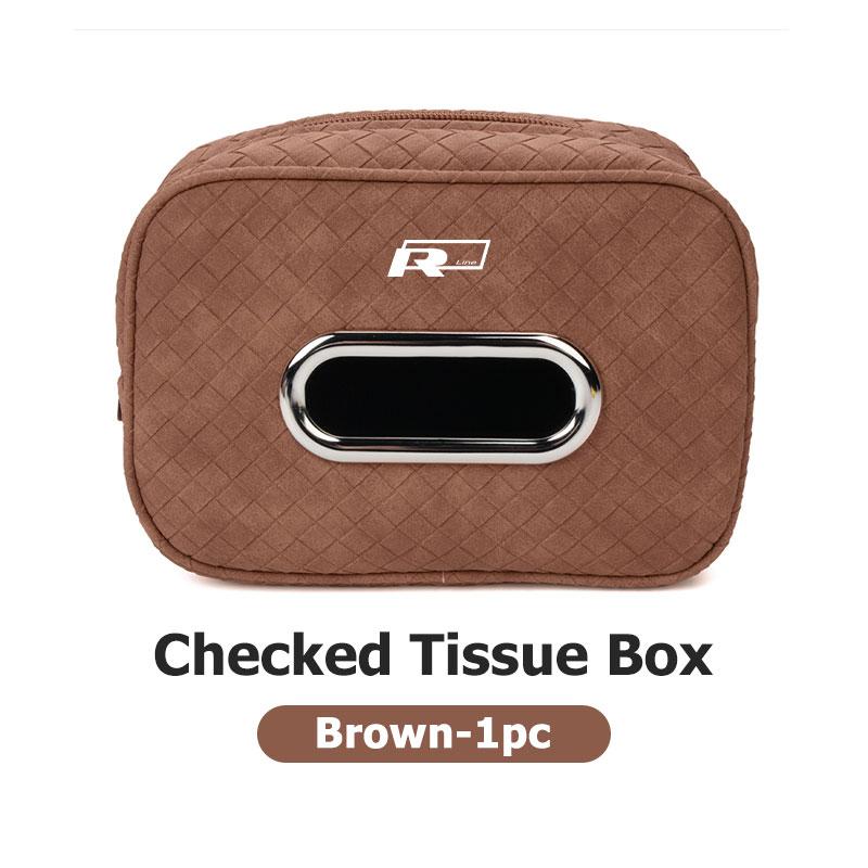 VFHJQ1 Car Tissue Box Handkerchief Box Dashboard Paper Towel Bag For Volkswagen VW Beetle CC B5 B6 B7 EOS GTI MK2 MK4 MK5 MK6 Phaeton