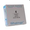 Whatman 1004-042 Quantitative Filter Paper Circles, 20-25 Micron, 3.7 s/100mL/sq inch Flow Rate, Grade 4, 42.5mm Diameter (Pack of 100)