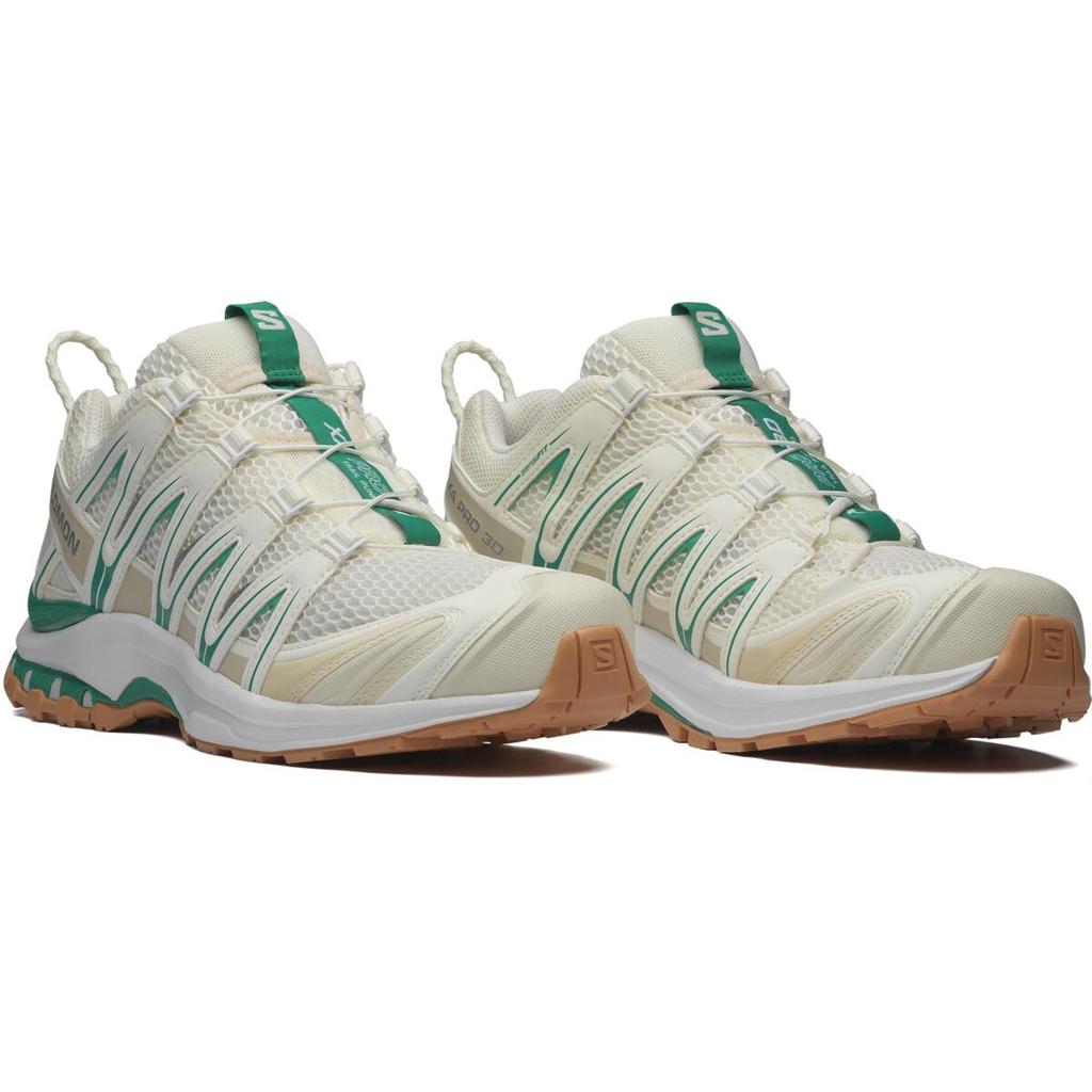 SALOMON XA PRO 3D Shock Absorbers With Slip Resistant Features Low Top Casual Running Shoes Unisex White Sneakers 478874