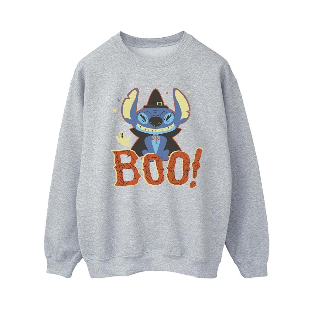 Disney Womens/Ladies Lilo & Stitch Boo! Sweatshirt