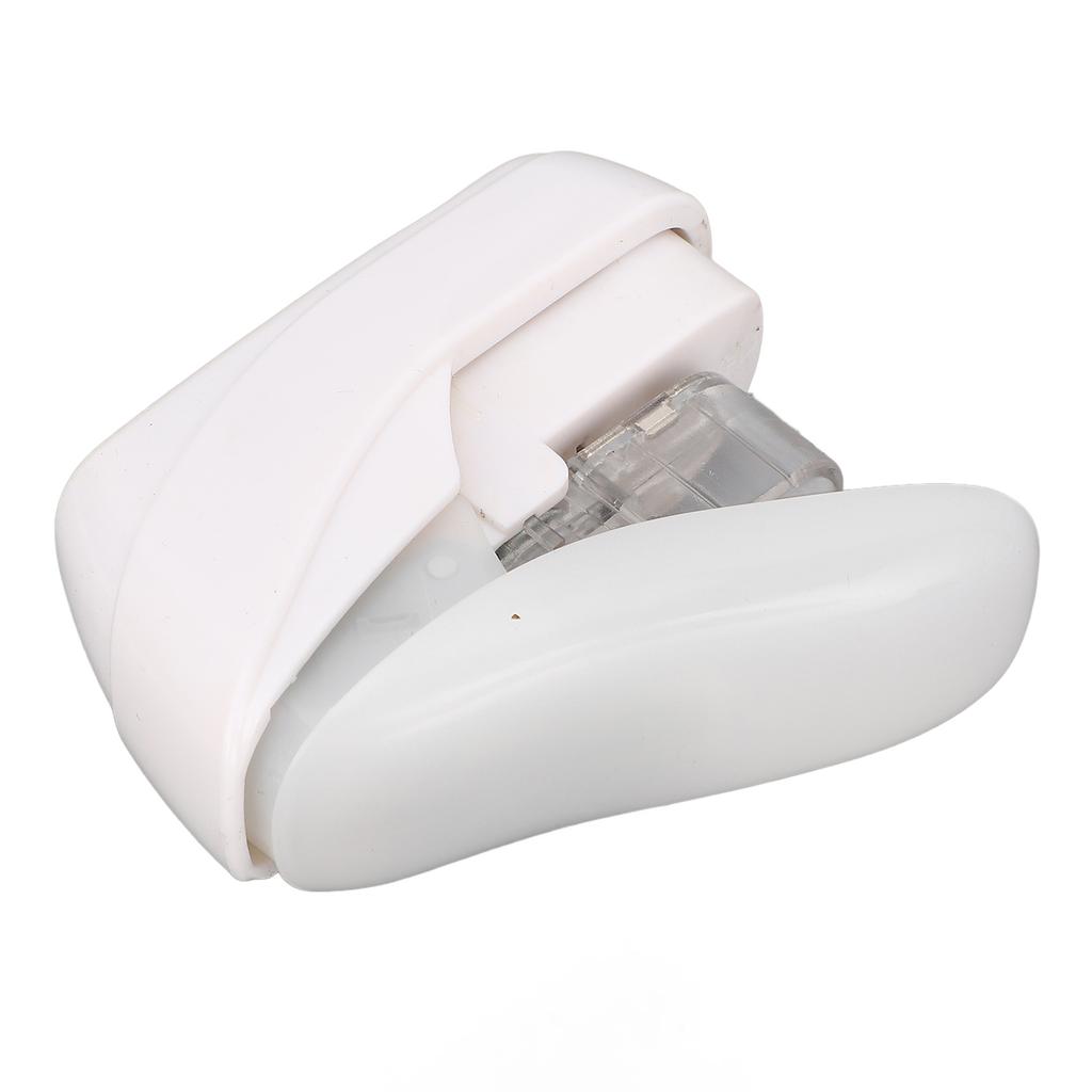 Hefter ohne Klammern 4 Blatt Kapazität Kompakt Tragbar Hefter ohne Klammern für Büro Schule Zuhause