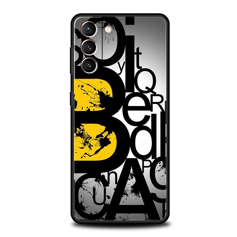 Number Pattern Phone Case Cover for Samsung Galaxy S26 S25 S24 S23 S22 S20 S21 FE Ultra S25 Edge Plus 5G Soft TPU Shell Fundas
