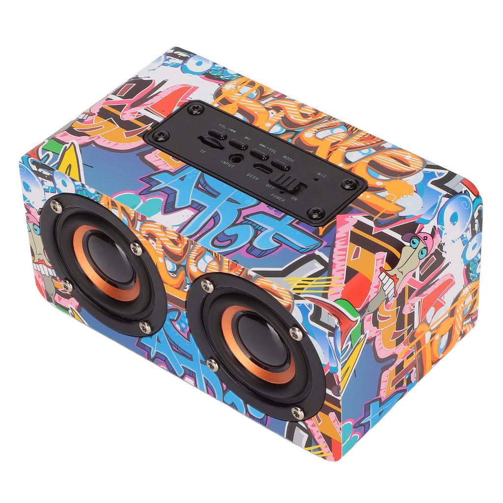 Bluetooth Speaker Heavy Bass USB Rechargeable Support Memory Card MP3 AUX Input Wireless Speaker