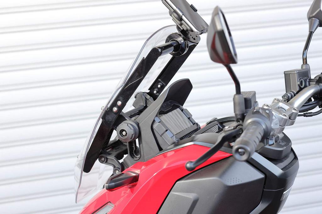 Kijima Bike Parts Stay Handle Mount Bar Steel Black ADV150('19-)22.2mm 204-0703