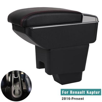 For Renault Kaptur Armrest Box Car Central Armrest Storage Box Cup Holder Modification Accessories