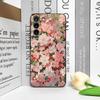 Blumen Druck Schöne Florale Fragmente Handyhülle für Google Pixel 9A 8A 7A 6A 6 7 PRO 8 9 Pro XL 5G Silikon Weiche Hülle Kunst