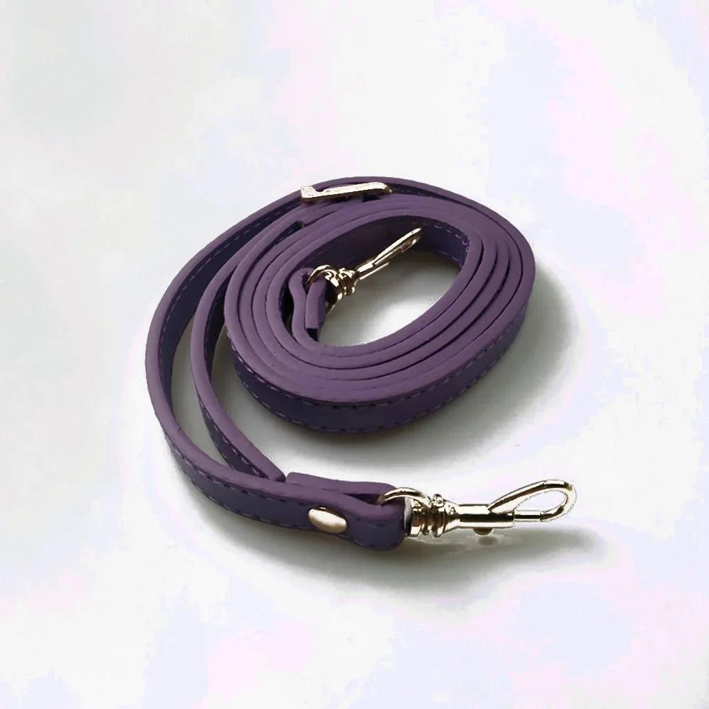 120cm Leder Schultertaschen Riemen Zubehör DIY Umhängetasche Verstellbar PU Tasche Gürtel Riemen Schwarzer Handtaschenriemen Silber Goldene Schnalle