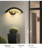 Waterproof Outdoor Motion Sensor Wall Light for Doorway & Balcony