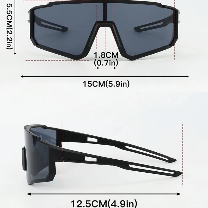 2pcs Unisex mountaineering sunglasses suitable for cycling and outdoor activities mountaineering cycling and outdoor glasses