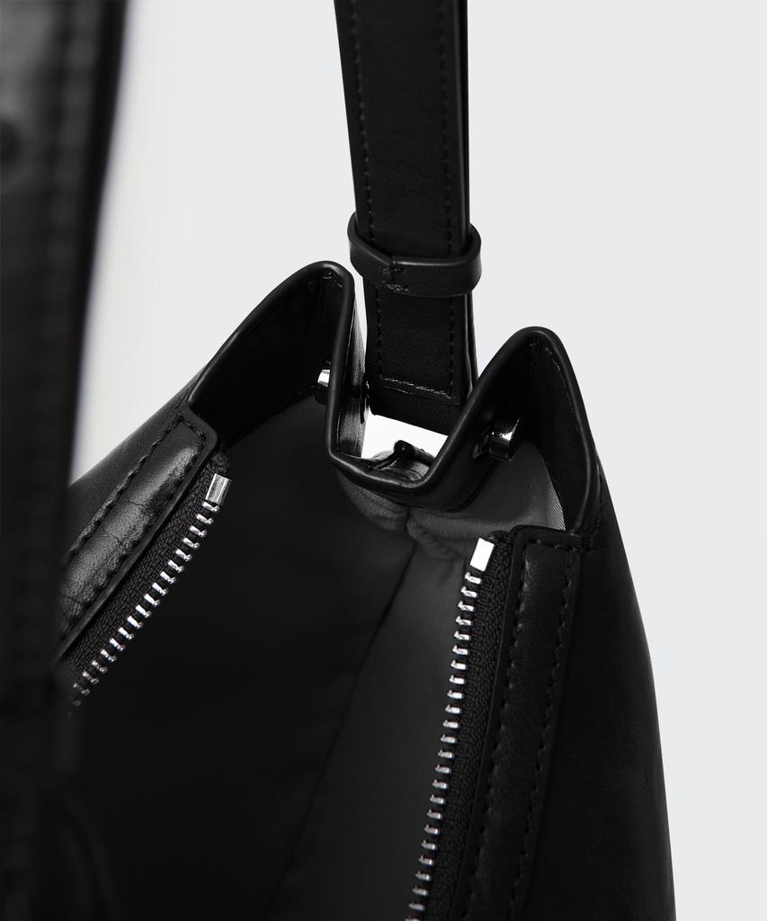 Musinsa Standard Woman Fat Crescent Shoulder Bag [Black]