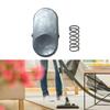 2 Set Replacement Silver Tool Catch Vacuum Cleaner Part Dust Bucket Button Suitable for Various Models Vacuum Cleaner