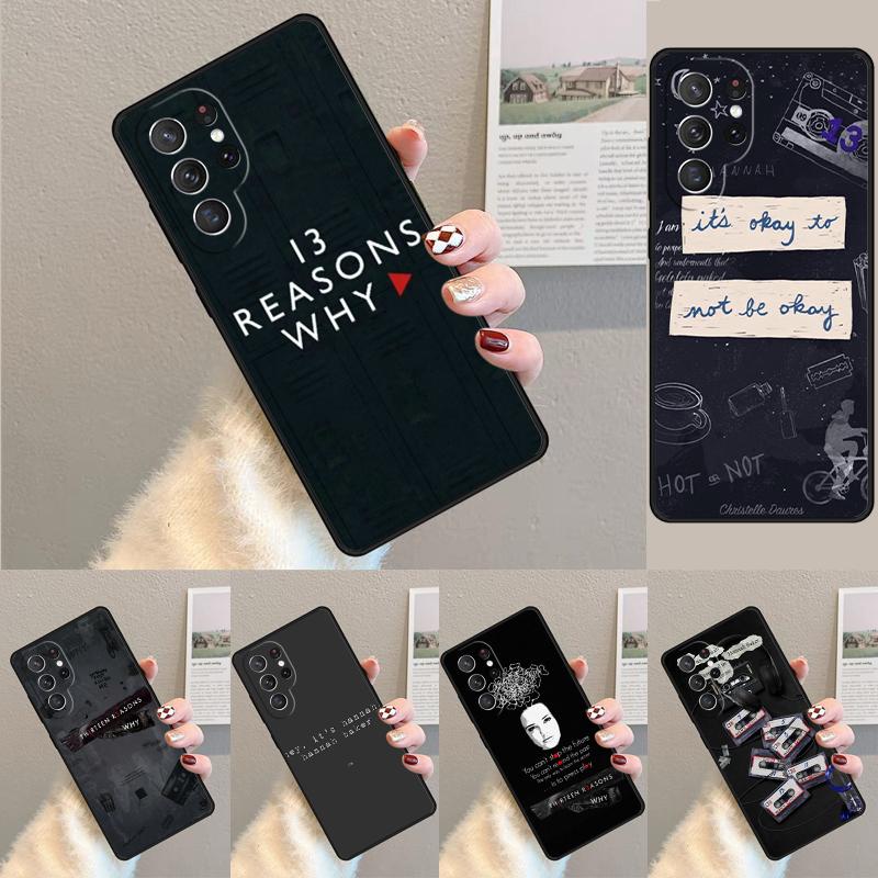 13 Reasons Why Phone Case for Samsung Galaxy note 10 pro S26 Ultra S23 S24 FE S25 S21 S22 PLUS shockproof Cove