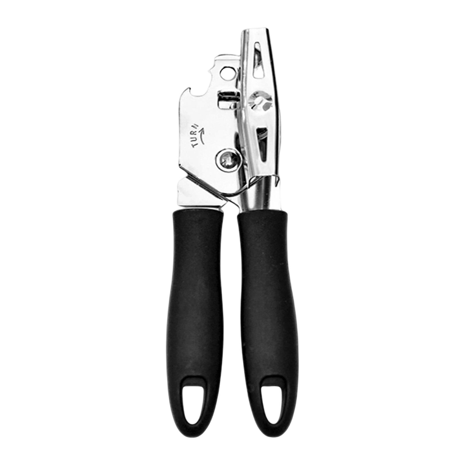 Stainless Can Opener, Multi-Function Manual Opener for Kitchen Cans One Size