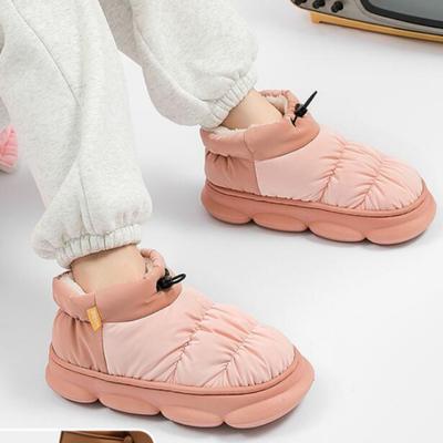 Snow Boots for Women Waterproof Super Warm Plush Platform Ankle Boot Woman Winter Down Cotton Flat Bota Feminina