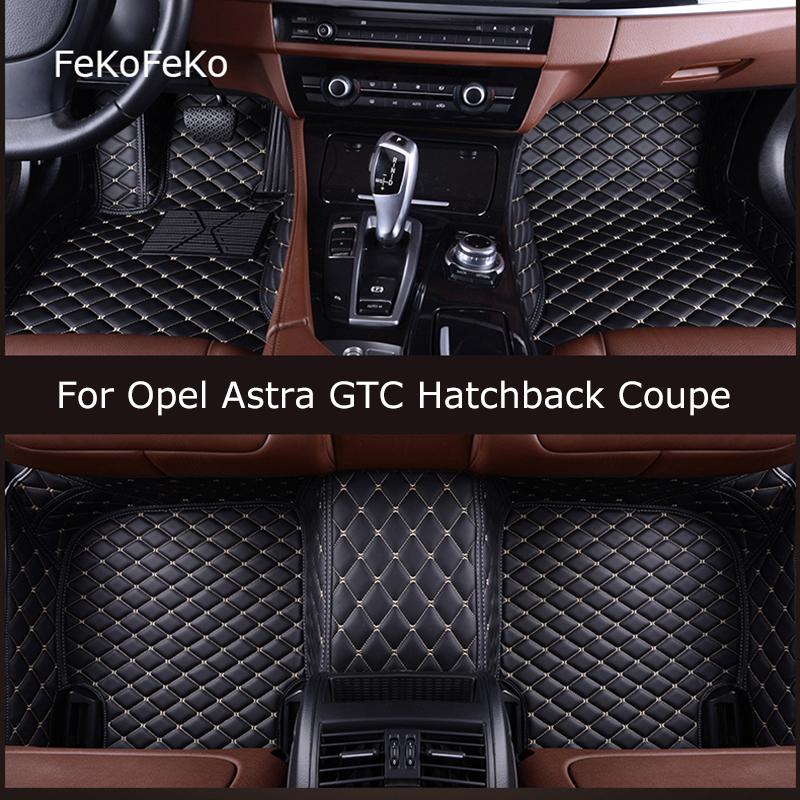 

FeKoFeKo автомобильные коврики на заказ для Opel Astra GTC хэтчбек-купе CC седан HJG аксессуары для ног