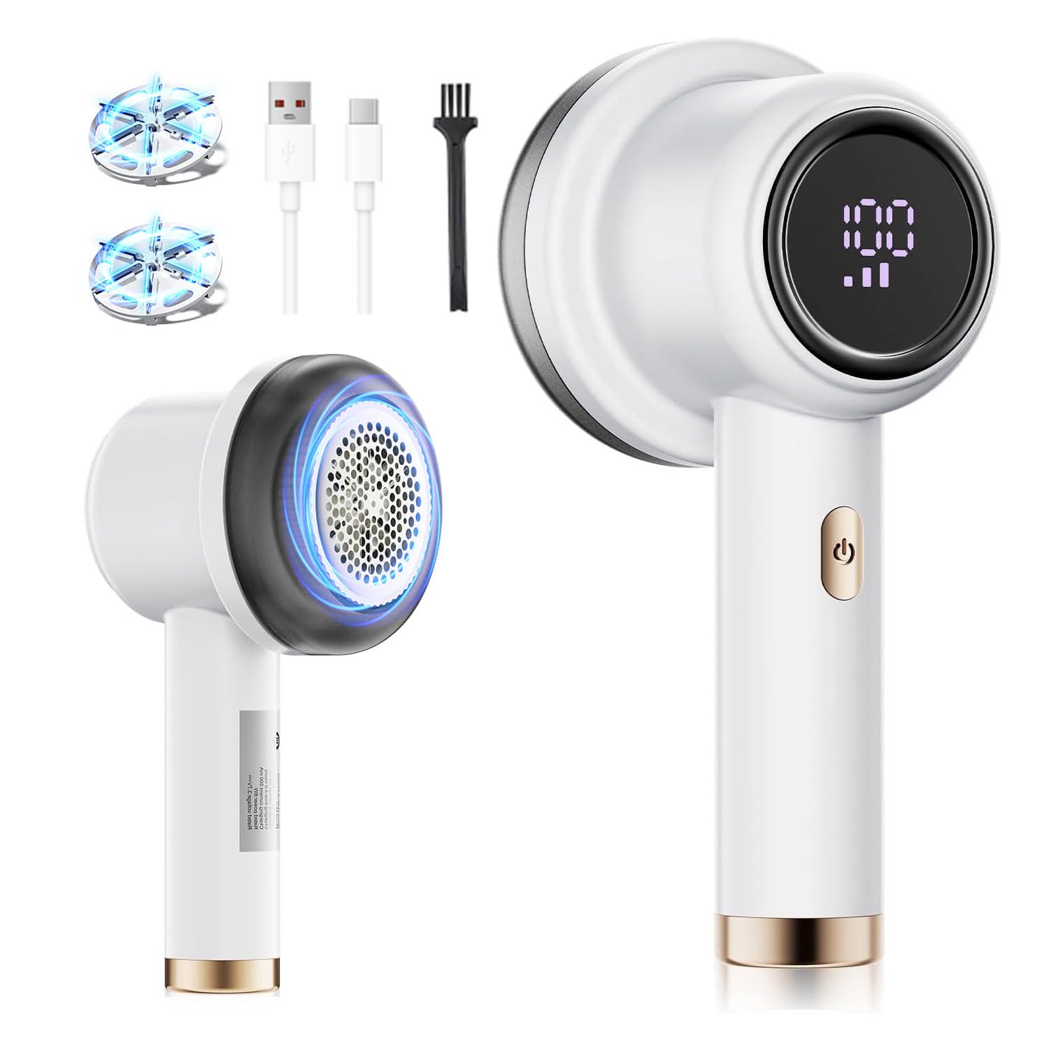 

Обновленный Популярный FOXCUP Ворс Электрический Ворс 3 скорости Мощный 6 Безопасность ЖК-дисплей и Запасные Лезвия для Всей Стирки и Легкий и Легкий для Идеального