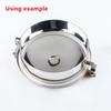 1Pc DN150 DN200 DN250 DN300 DN350 DN400 DN430 450 500 600 700 800 Sanitary Silicone Sealing RingGasket Washer for Barrel Jar Can