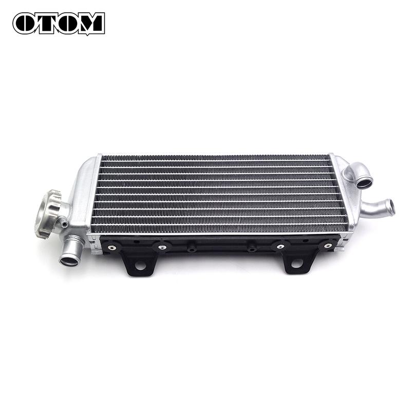 OTOM Motorcycle Radiator For KTM SX XCW TPI XC EXC TC TE TX MC EC 125 150 250 300 Left Right Aluminum Water Tank Cooling Cooler