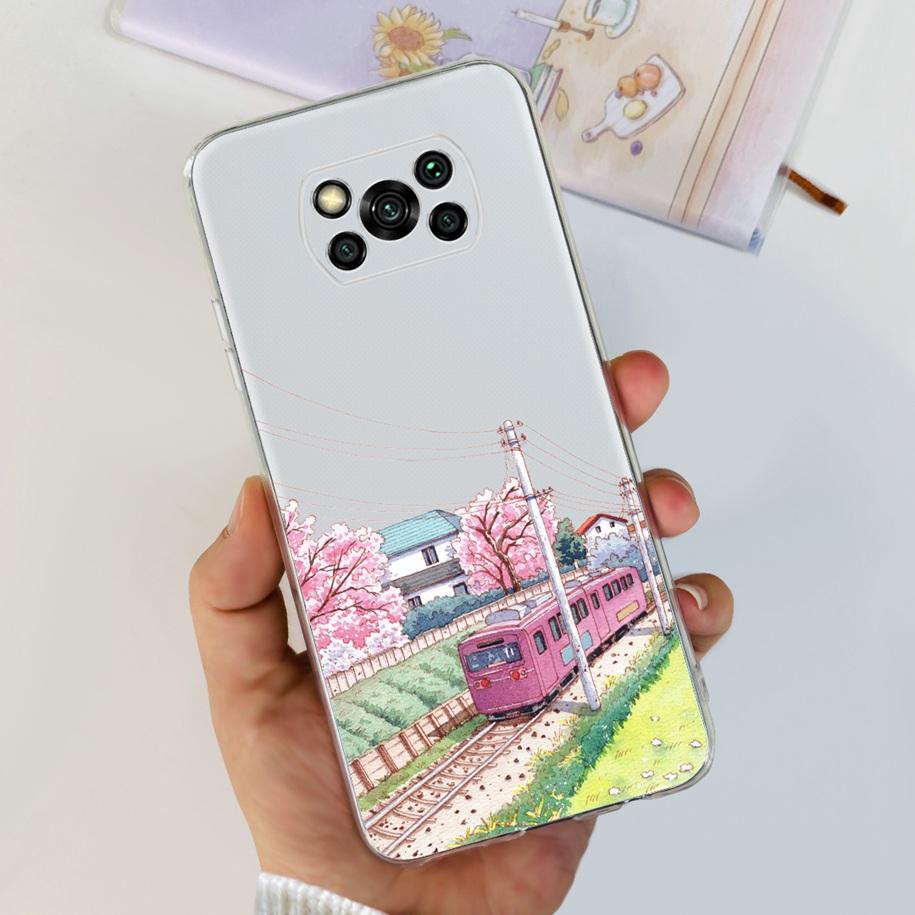 For Xiaomi Poco X3 Pro Phone Case Soft Silicon TPU Shockproof Coque For Poco X3 PocoX3 X 3 NFC Back Cover Bumper Astronaut Funda