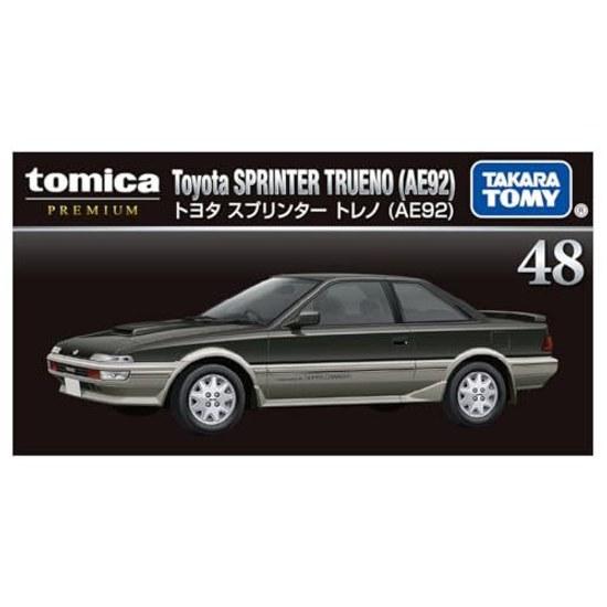 Takara Tomy Tomica Premium 48 Toyota Sprinter Trueno (AE92) Mini Car Toy Ages 6 Up