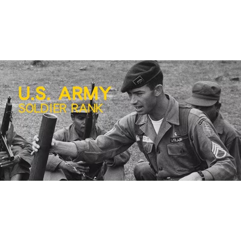 US Vietnam M65 Trench Coat Armband Embroidered Sergeant Major Sergeant Sergeant Shoulder Badge OG107 Shirt Badge TCU Badge