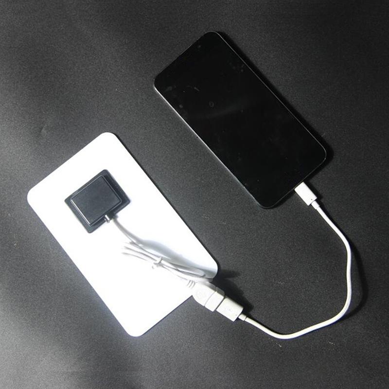 Павербанк Телефон На вулиці Кемпінг Дім Портативна Сонячна Панель 5В 2Вт Сонячна Пластина З USB Безпечна Зарядка Стабілізація Зарядний Пристрій для Акумулятора