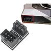 Durability PCIe 8Pin 180 Degree Angle Connector Power Adapter GPU VGA PCIe 8Pin Power Adapter For Graphics Card Setups