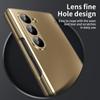 Custodia rigida galvanizzata per telefono per Samsung Galaxy Z Fold 6 5 4 3 Fold6 Fold5 Fold4 Fold3 Protezione cerniera Copertura antiurto