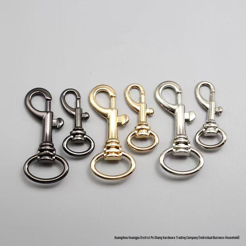Handbag Accessories Metal P-Hook Keyring Jewelry Buckle Chain
