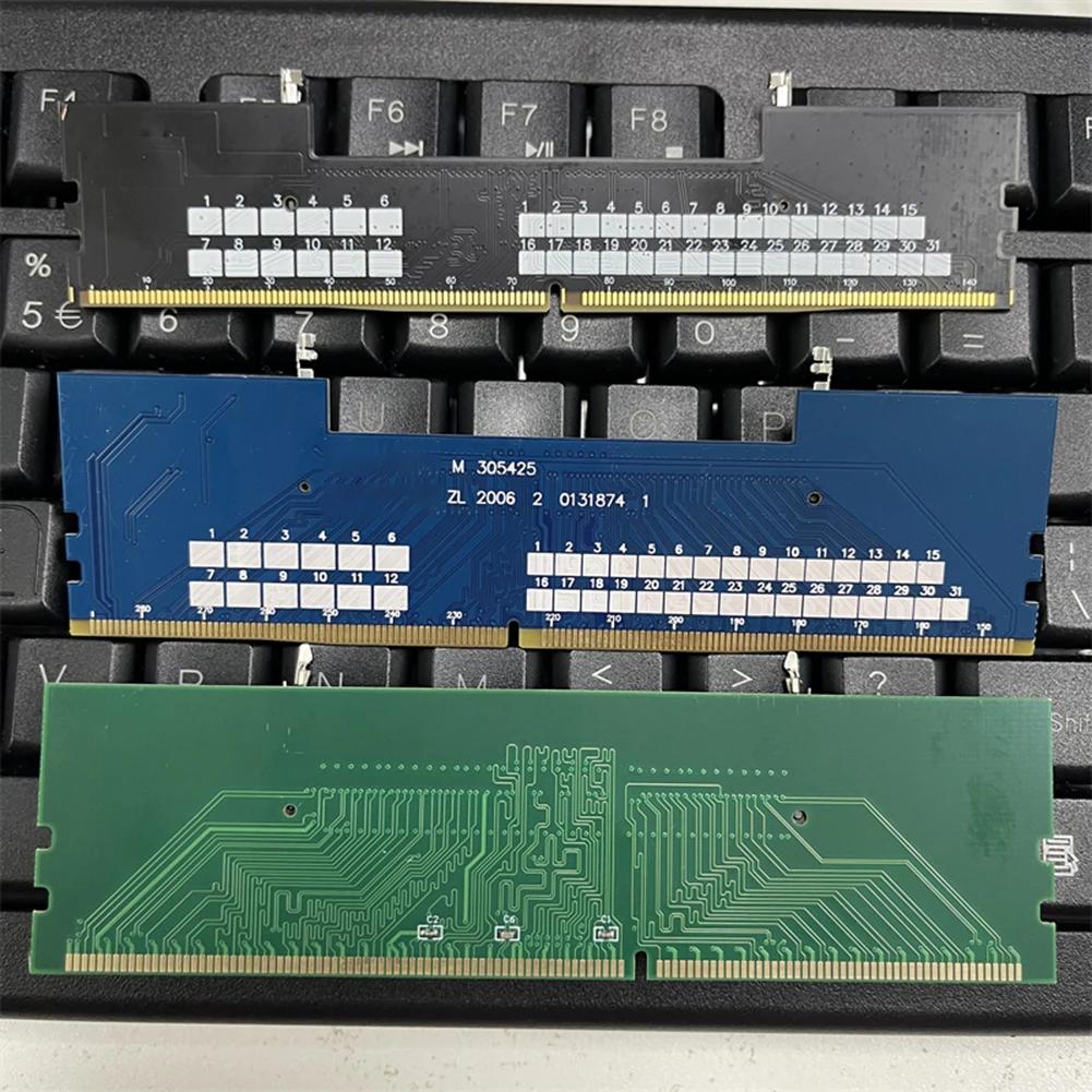 Universal Laptop To Desktop Memory Adapter Card Compatible with DDR3 DDR4 DDR5 SO-DIMM To PC DIMM Connection
